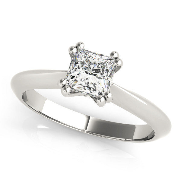 Princess Solitaire Engagement Ring