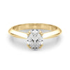 Oval Solitaire Engagement Ring