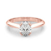 Oval Solitaire Engagement Ring