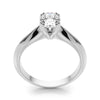 Oval Solitaire Engagement Ring