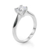 Cushion Solitaire Engagement Ring