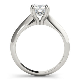 Cushion Solitaire Engagement Ring