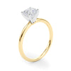 Cushion Solitaire Engagement Ring