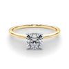 Cushion Solitaire Engagement Ring