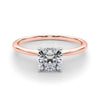 Cushion Solitaire Engagement Ring