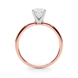 Cushion Solitaire Engagement Ring