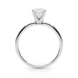 Cushion Solitaire Engagement Ring