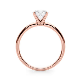 Round Solitaire Engagement Ring