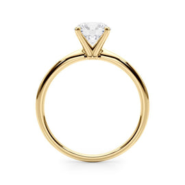 Round Solitaire Engagement Ring