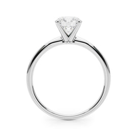 Round Solitaire Engagement Ring