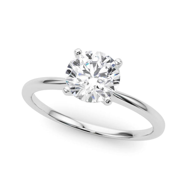 Round Solitaire Engagement Ring