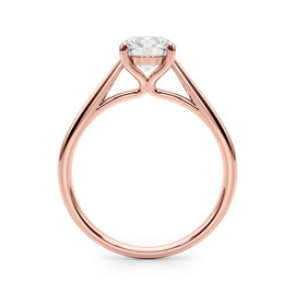 Round Solitaire Engagement Ring