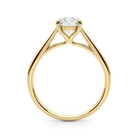 Round Solitaire Engagement Ring