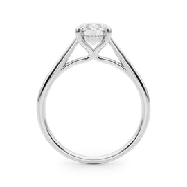 Round Solitaire Engagement Ring