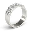 Round Double Row Diamond Ring