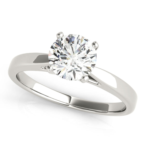 Round Solitaire Engagement Ring