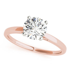 Round Solitaire Engagement Ring