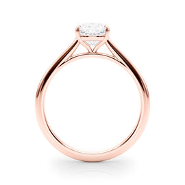 Cushion Solitaire Engagement Ring