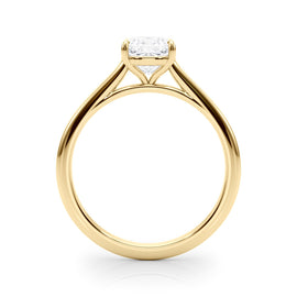 Cushion Solitaire Engagement Ring