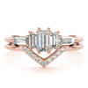 Trilogy Baguette Cut Diamond Ring