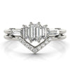 Trilogy Baguette Cut Diamond Ring