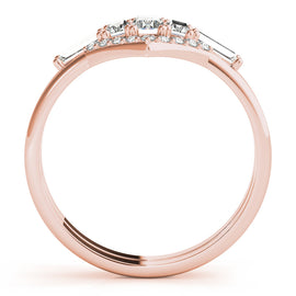 Trilogy Baguette Cut Diamond Ring