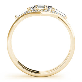 Trilogy Baguette Cut Diamond Ring