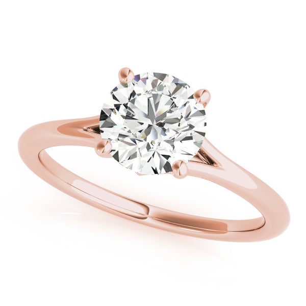 Round Solitaire Engagement Ring