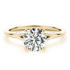 Round Solitaire Engagement Ring