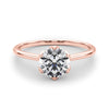 Round Solitaire Engagement Ring