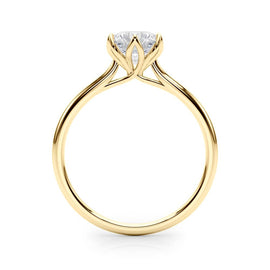 Round Solitaire Engagement Ring