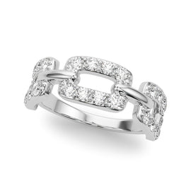 Belt Pavé Diamond Ring