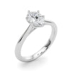 Pear Solitaire Engagement Ring