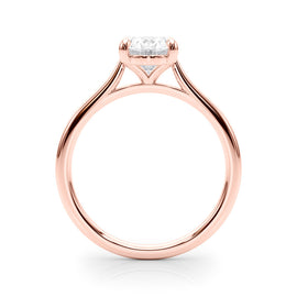 Oval Solitaire Engagement Ring