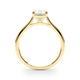 Oval Solitaire Engagement Ring