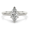 Marquise Solitaire Engagement Ring