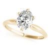 Oval Solitaire Engagement Ring