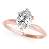 Oval Solitaire Engagement Ring