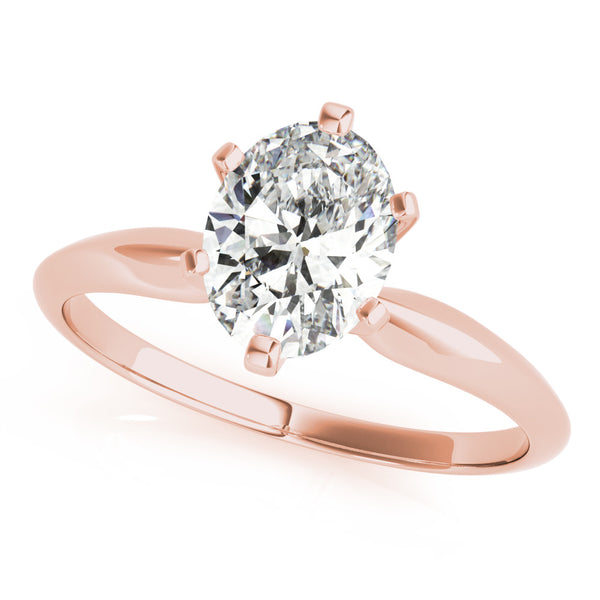 Oval Solitaire Engagement Ring