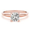 Cushion Solitaire Engagement Ring