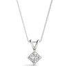 Princess Diamond Solitaire Pendant