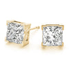 Princess Stud Diamond Earrings