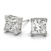 Princess Stud Diamond Earrings