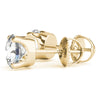 Round Stud Diamond Earrings