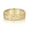 Men's Thick Leaf Pattern Wedding Ring