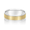 Men's Matte Centre Wedding Ring