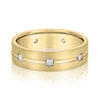 Men's Princess Cut Diamond Wedding Ring