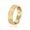 Men's Princess Cut Diamond Wedding Ring