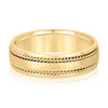 Men's Woven Centre Wedding Ring